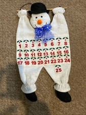 Snowman advent calendar for sale  DORCHESTER