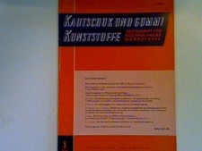 Kautschuk gummi kunststoffe gebraucht kaufen  Koblenz