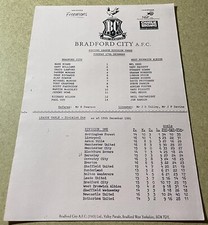 1991 bradford city for sale  BOLTON