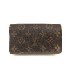Carteira Louis Vuitton monograma Porte Monnaie tarugos cofre dobrável marrom/7BE1378 comprar usado  Enviando para Brazil