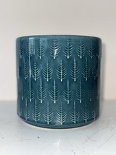 Blue ceramic patterned for sale  BRIDGWATER