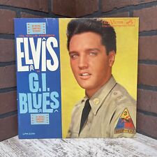 Elvis Presley GI Blues LSP 2256 Black Label White Letters Dog On Top No Barcode, usado comprar usado  Enviando para Brazil