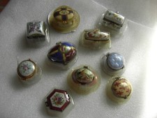 Porcelain art pillbox usato  San Maurizio Canavese