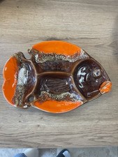 Grand poisson céramique d'occasion  Mortrée