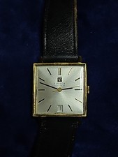 Relógio masculino vintage TISSOT Visodate corda manual quadrado ouro mostrador champanhe comprar usado  Enviando para Brazil