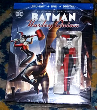BATMAN & HARLEY QUINN BLU-RAY LTD EDITION GIFT SET w/Harley Quinn Figure comprar usado  Enviando para Brazil
