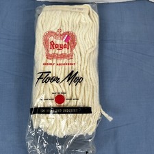 Refil de cabeça de esfregão de corda sintética Royal Maid clipe de mola substituição nº 10 limpo comprar usado  Enviando para Brazil