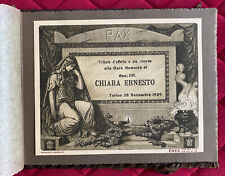 Album ricordo onoranza usato  Gatteo