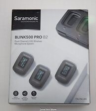 Microfone Saramonic - Blink 500 Pro B2 2.4 GHz 2 pessoas sem fio clip-on comprar usado  Enviando para Brazil