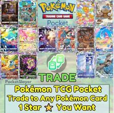Pokemon TCG Pocket Trading Trade para qualquer Pokemon 1 Star Card ⭐ você quer comprar usado  Enviando para Brazil