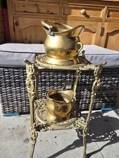 Pair vintage brass for sale  SLEAFORD