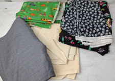 Bundle mixed fabrics for sale  WAKEFIELD