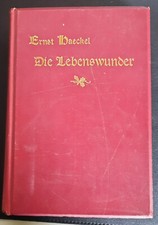 Haeckel lebenswunder biologisc gebraucht kaufen  Gaildorf