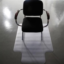 Usado, Tapete de proteção de PVC para uso doméstico 90 x 120 x 0,2 cm transparente para cadeira de chão comprar usado  Enviando para Brazil