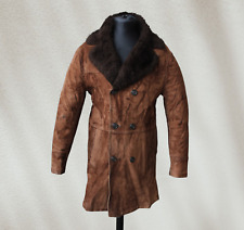 Cappotto pelle doppiopetto usato  Milano
