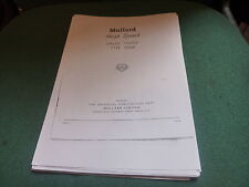 Mullard e7600 valve for sale  EDINBURGH