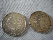 Lot pièces argent d'occasion  Sedan