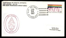 Usado, Mayfairstamps US Naval 1987 USS Acadia Crest Cover aau_38947 comprar usado Usado, Mayfairstamps US Naval 1987 USS Acadia Crest Cover aau_38947 comprar usado  Enviando para Brazil