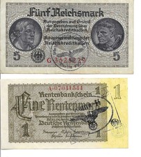 German banknotes nazi for sale  WINCHESTER