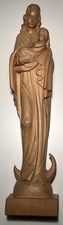 Holzschnitzfigur maria jesus gebraucht kaufen  Deutschland