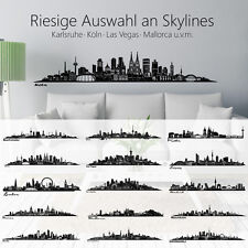 Skyline wandaufkleber wandtatt gebraucht kaufen  Lünen