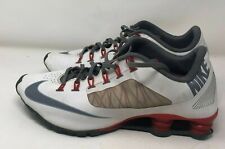Tênis Nike Shox Superfly usado tamanho 11 branco prata vermelho 653480-101 comprar usado  Enviando para Brazil