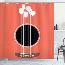 Bar duschvorhang akustikgitarr gebraucht kaufen  Frankfurt am Main
