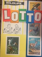 Wildlife lotto vintage for sale  Columbia