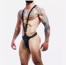 Men vegan leather for sale  FALKIRK