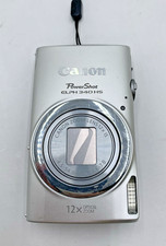 Câmera Digital Canon PowerShot ELPH 340 HS 12X Zoom Óptico 16.1MP Prata W.Batt C comprar usado  Enviando para Brazil