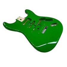 Usado, Corpo de guitarra Fender Squier Strat Stratocaster genuíno verde projeto peças 2024 comprar usado  Enviando para Brazil