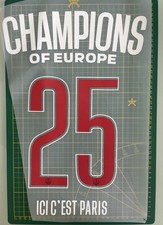 Flocage psg champion d'occasion  Clermont-Ferrand-