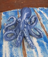 Polpo ceramica blu usato  San Giorgio a Cremano