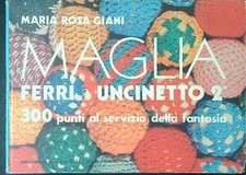 Maglia ferri uncinetto usato  Italia