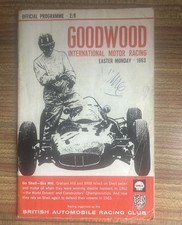 Goodwood programme easter for sale  COLCHESTER