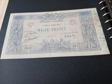 Billet 1000 frs d'occasion  Le Mans
