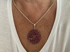 Echtschmuck rubine rubinanhän gebraucht kaufen Echtschmuck rubine rubinanhän gebraucht kaufen  Bogel, Mieheln, Weyer