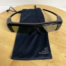Óculos 3D ativo Samsung SSG-2100AB com bolsa de armazenamento de seda testada funciona comprar usado  Enviando para Brazil