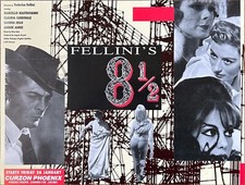 Fellini orig quad for sale  LONDON