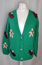Sequined gingerbread man for sale  WAKEFIELD