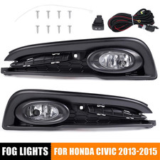 Ajuste 2013 2014 2015 Honda Civic Sedan faróis de neblina dianteiros lâmpadas com fiação + interruptor, usado comprar usado  Enviando para Brazil