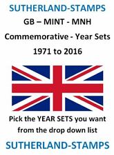 Conjuntos de ano comemorativo em perfeito estado 1971 - 2013 - Escolha conjuntos de ano da lista. . . comprar usado  Enviando para Brazil