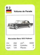 Card no.b2 mercedes d'occasion  Expédié en Belgium
