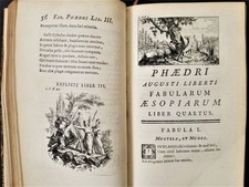 Usado, 1754 antique FABLES illus leather Phaedri augusti liberti fabulae Phaedrus latin comprar usado  Enviando para Brazil