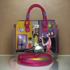 Usado, Bolsa satchel Boston bordada cor doce comprar usado  Enviando para Brazil