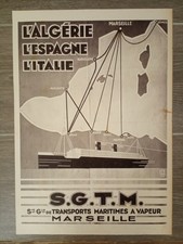 Affiche extraite agenda d'occasion  Bastia-