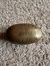 1896 antique brass for sale  Greer