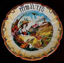 Piatto ceramica bassano usato  Ziano Piacentino