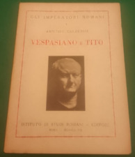Calderini aristide vespasiano usato  Roma