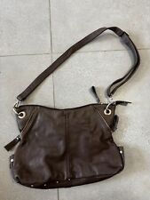 Sac bandoulière marron d'occasion  La Ferté-Frênel